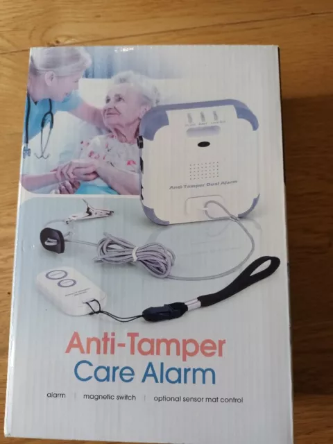 Lifemax anti-tamper care alarm.  Nursecall care alarm for wandering or confused