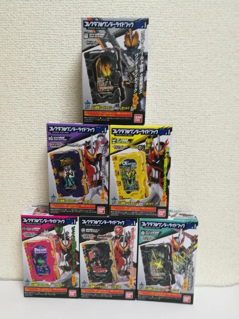 KAMEN RIDER SABER collectable wonder ride book SG 07 FULL SET EUR 16,59 ...