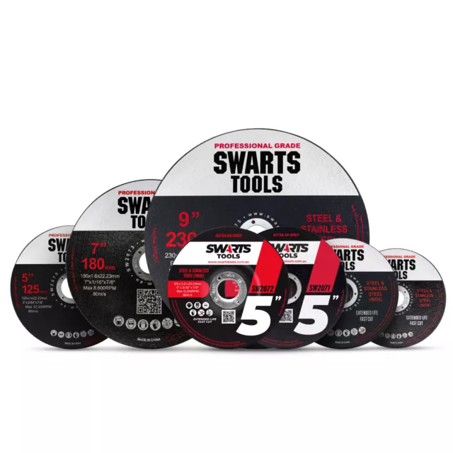 Swarts Tools Angle Grinder Cutting Discs - Thin Cut Off Wheels Disks for Metal 2