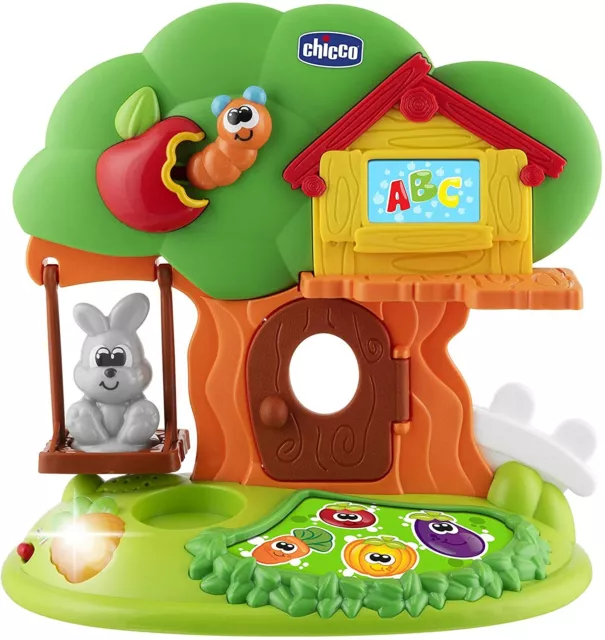 Chicco Casa del Coniglietto Gioco Bilingue ABC e Colori Canzoni e Suoni