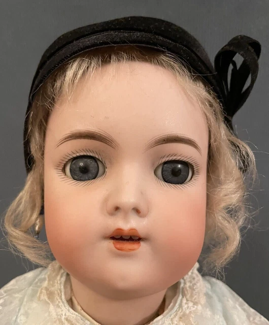 Antique 17" German Heinrich Handwerck Bisque Head Mold 109 - 1 1/2  Enchanting!!