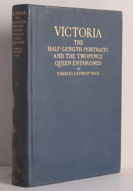 Australia - Victoria The Halflength Portraits & Twopence Queen Enthroned by Pack