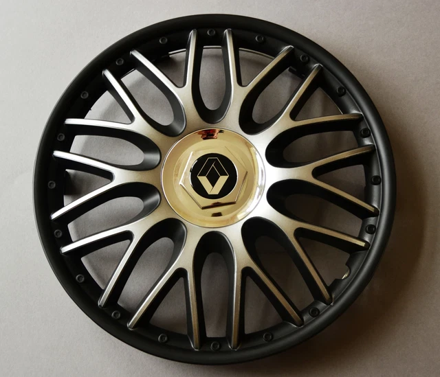 16" Renault Espace,Trafic,Laguna 2...Wheel Trims / Covers, Hub Caps,black&silver