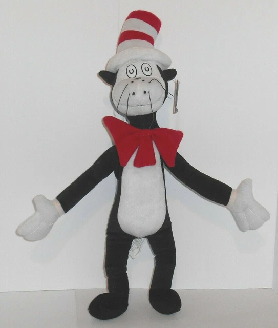 The Cat In The Hat Plush Doll With Hang Tag Official Movie Merchandise 19"