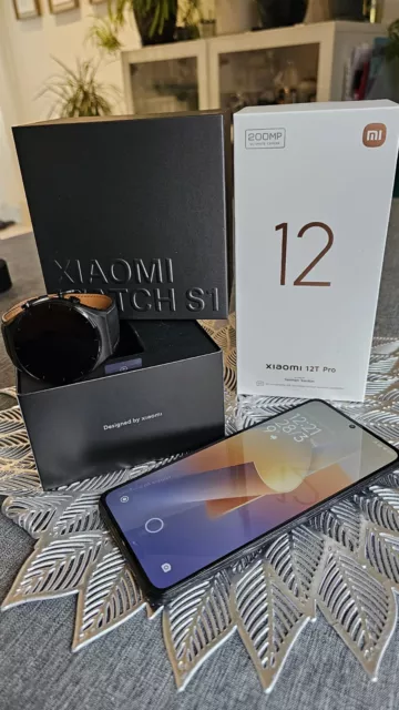 Xiaomi 12T PRO + Xiaomi Watch S1 UNLOCKED