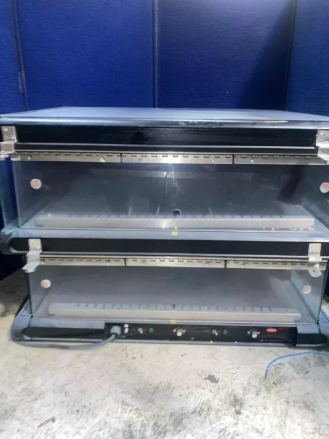 Hatco heated merchandiser, 2 tier Display , food holding heat display  GRSDS36D