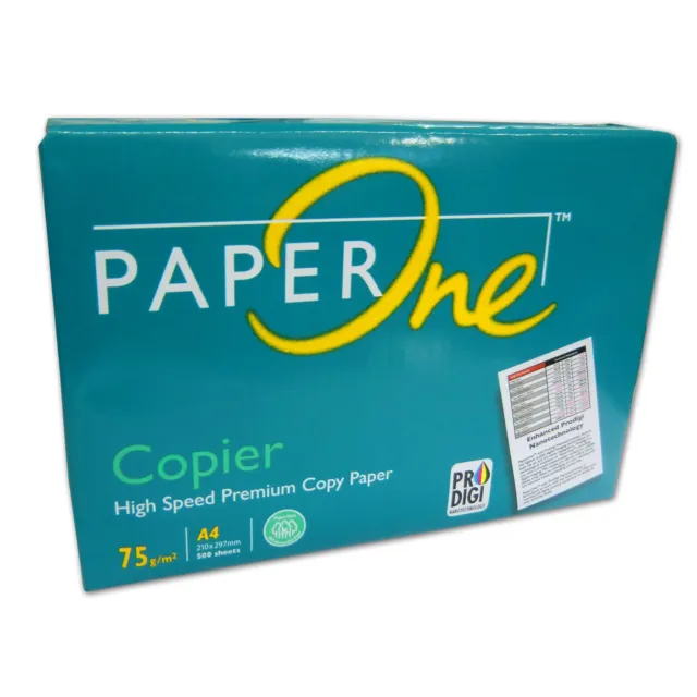 PaperOne Marken Kopierpapier Druckerpapier DIN A4 2500 Blatt für Laser Inkjet 2