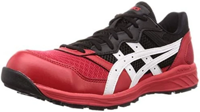 Jsaa Shoe ASICS SAFETY SHOES WINJOB CP210 JSAA fuzeGEL ClassicRed/White 25cm2E ...