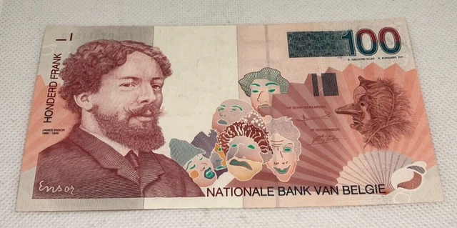 Belgium 100 Francs 1995 P147a  AUNC