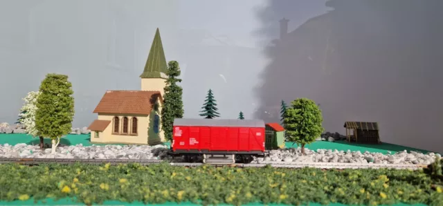 Kleinbahn H0 Schienenreinigunswaggon der Öbb in OVP Br.353