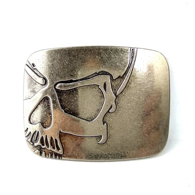 Boucle De Ceinture Tête De Mort, Pirate, Modèle Jasper – La B