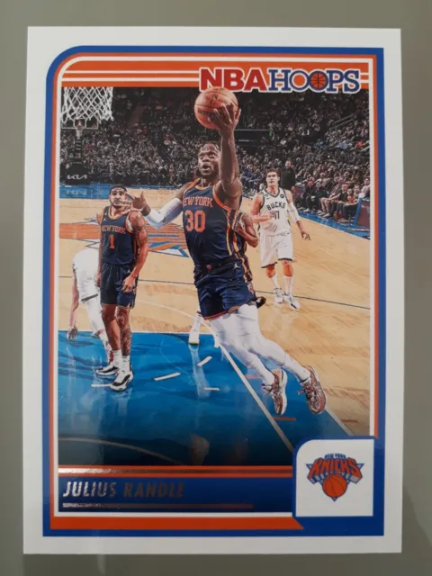 2023-24 Panini NBA Hoops Julius Randle #27 New York Knicks Basketball Lesen!