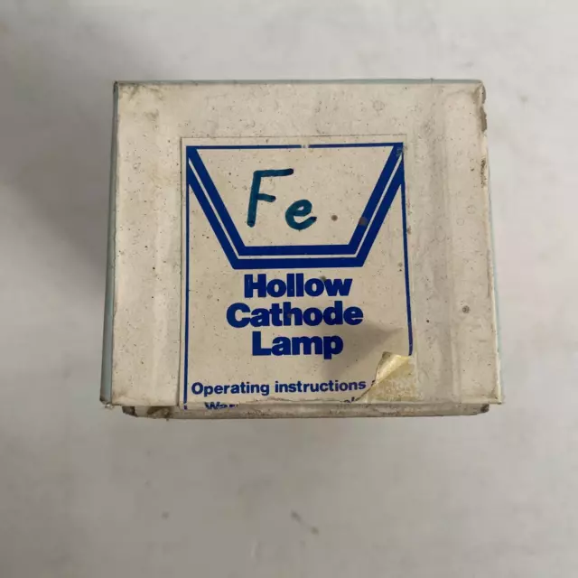 Photron hollow cathode lamp Iron Fe Wavelength 248.3