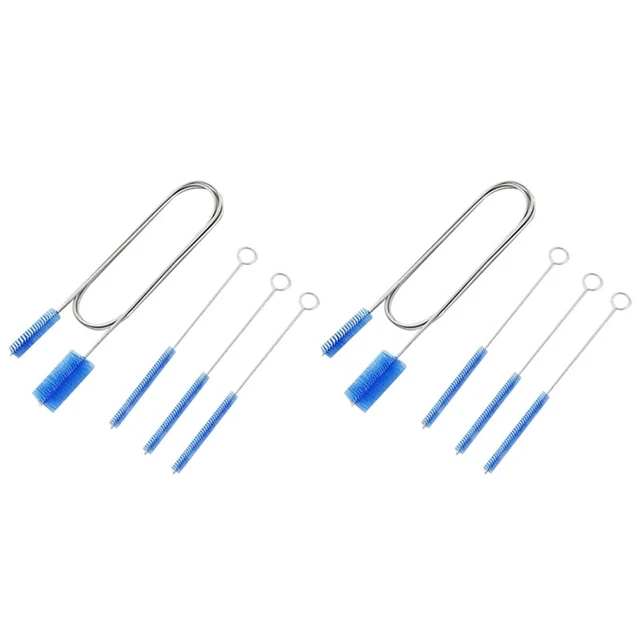 2Set  Brush Cleaner Kit 3 Straw Brushes for Aquarium Hose /Fish Tank/Sinks U3M4