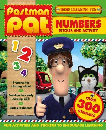Postman Pat Sticker Chart POSTMAN PAT LEARNING Sticker Book: Numbers £4.88 - PicClick UK