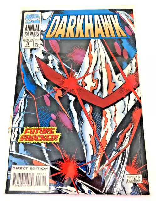 Darkhawk Annual #3 (1994, Marvel Comics) Low Print Run Issue