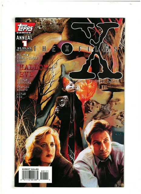 The X-Files Annual #1 VF/NM 9.0 Topps Comics Charles Adlard 1995 Hallow Eve