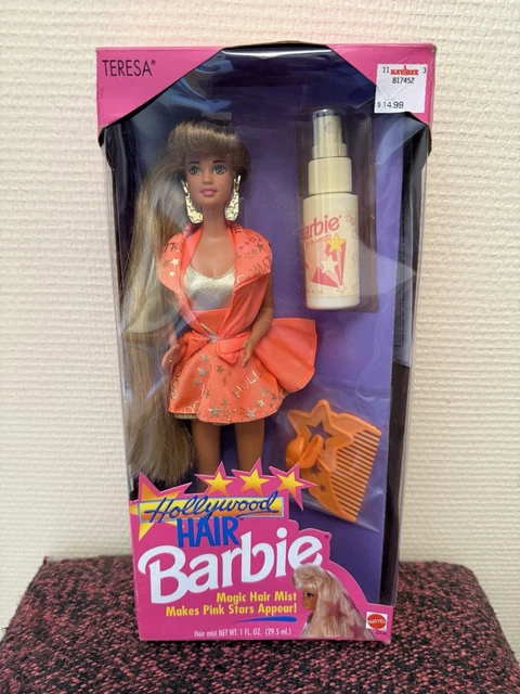 Lot De 3 Poupées Barbie Collector 1995 - Pretty Hearts Christie, Teresa Et Barbie NRJ