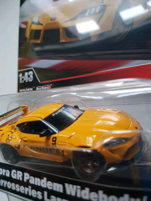 ホットウィール　TOYOTA SUPRA GR PANDEM WIDEBODY Hot Wheels Premium 1/43 Scale Toyota Supra GR Pandem