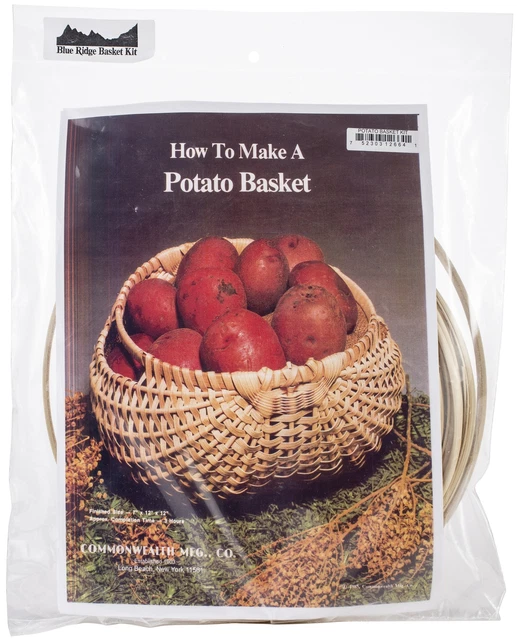 Commonwealth Basket 12664 Azul Ridge Kits, Patata Cesta 17.8cmX30.5cmX12"