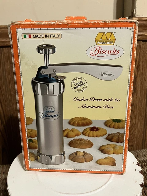 Prensa de galletas clásica para galletas Marcato, hecha en Italia