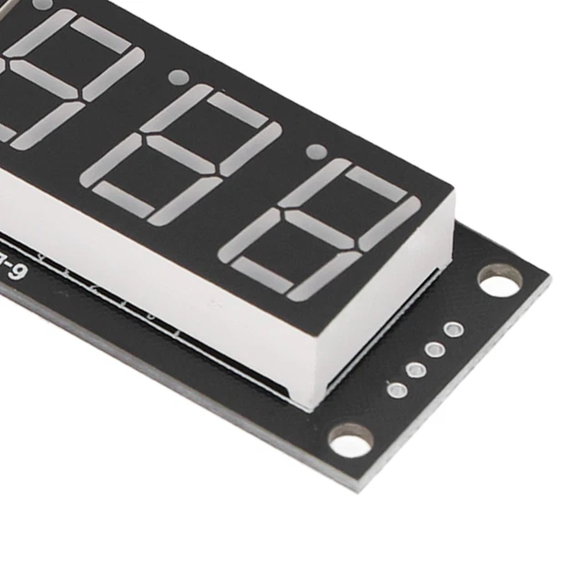RED LED DISPLAY Module 6 Digit 7 Segment 0.56in TM1637 Digital Board ...