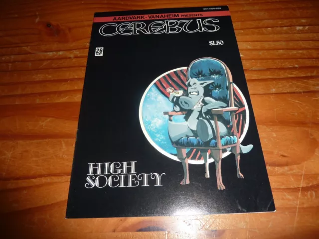 CEREBUS THE AARDVARK #26 1981 High Society FN/VF 7.0