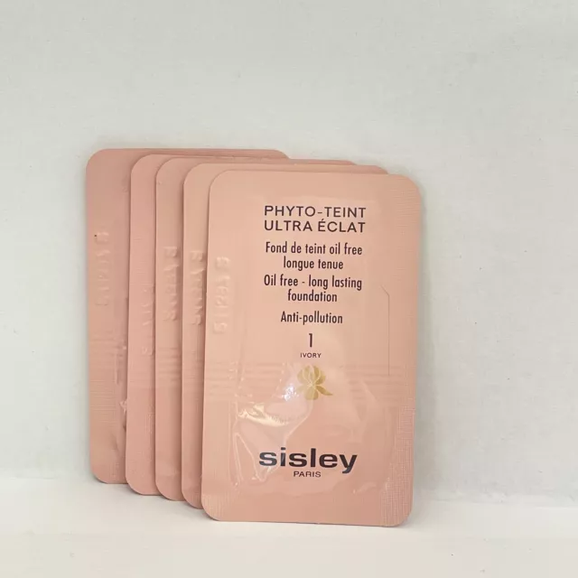 Sisley Phyto-Teint Perfection 1N Ivory Each Sample 1,5 x6 Samples = 9 ml