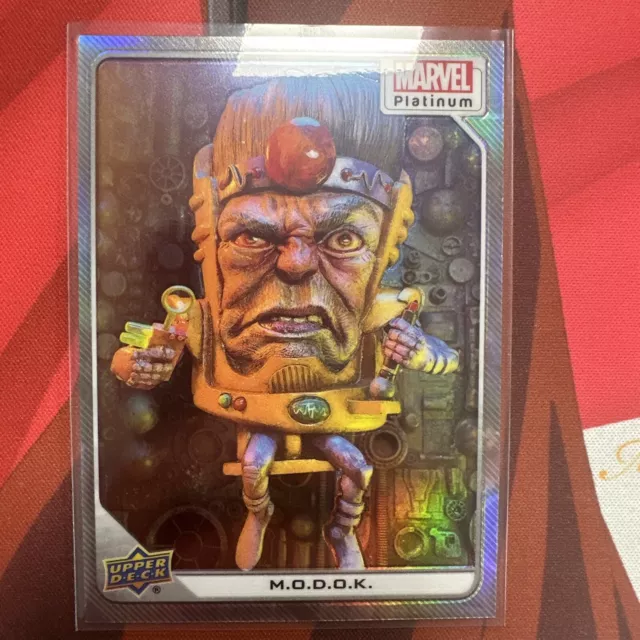 M.O.D.O.K. 2023 Upper Deck Marvel Platinum Rainbow #2