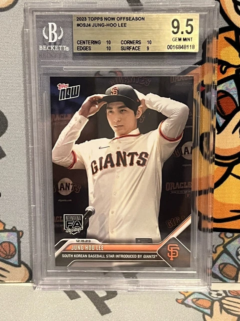 Topps - 【先行投資】Jung Hoo Lee RC限定直筆サインカード 24/25 2024 Topps Series 2 - Baseball Stars Autographs Jung-Hoo Lee