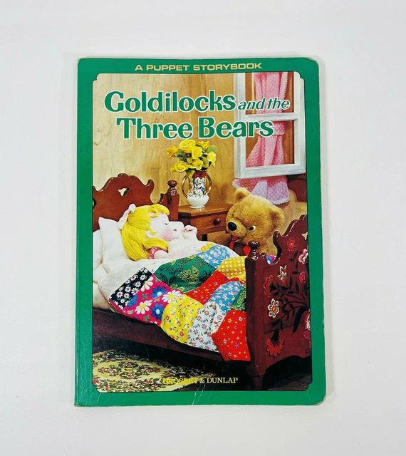 VINTAGE 1970 GODILOCKS and the Three Bears Puppet Book 28.49 PicClick