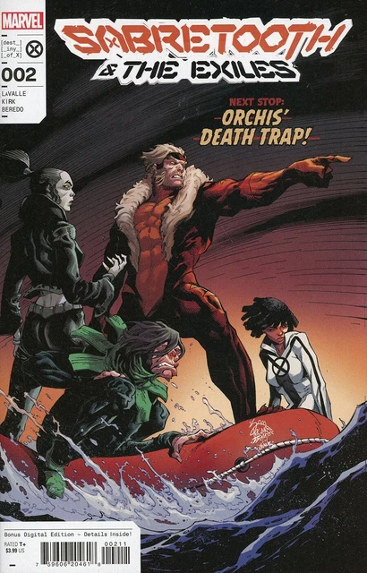Sabretooth & the Exiles #2 2022 Unread 1st Print Ryan Stegman Main Cover Marvel