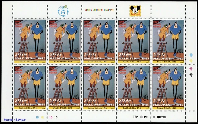 1992, Malediven, 1817-27 KB, ** - 2729765