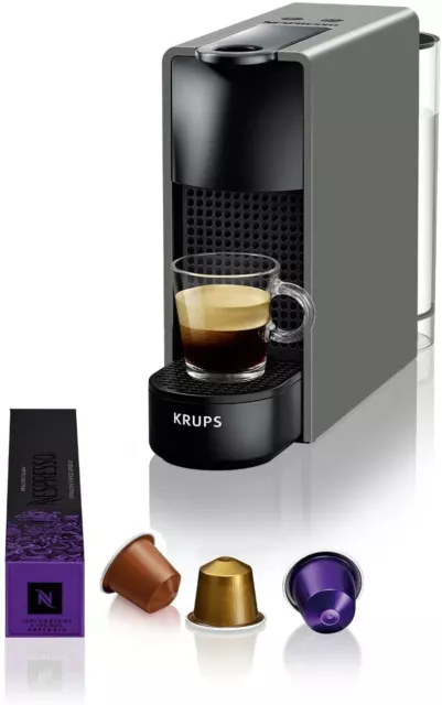 NESPRESSO ESSENZA MINI KAFFEEMASCHINE GRAU NESPRESSO GARANTIE, über 150 verkauft