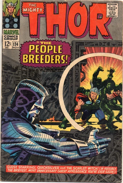THE MIGHTY THOR #134 High Evolutionary 1st Appearance 1966