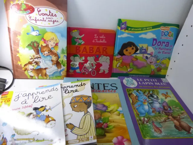 lot de livres pour enfants ,contes , dora ,babar , (cp07)