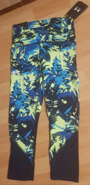 UNDER ARMOUR Damen SPORTCAPRI Hose Leggings Compression mehrfarbig Gr. S/M NEU