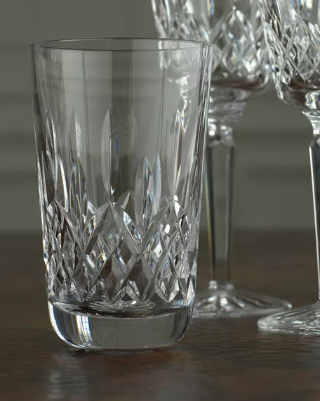 WATERFORD Irish LISMORE 12 oz WHISKEY TUMBLER Glass CRYSTAL ONE Item (1) IRELAND