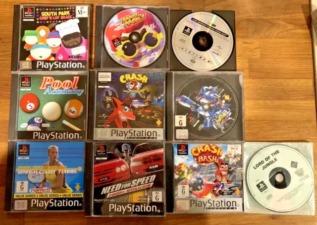 Wholesale Lot of 60 PS1 PlayStation 1 Games (Untested)