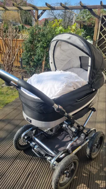 Emmaljunga Edge Duo Combi Kinderwagen & Buggy mit viel Zubehör