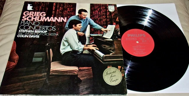 Stephen Bishop: Grieg Schumann Piano Concertos (Vinyl LP Record)