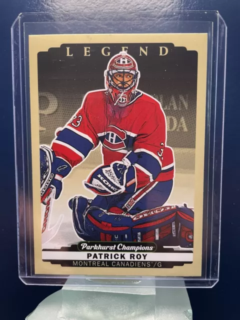 2022-23 Parkhurst Champions Patrick Roy Legend Montreal Canadiens