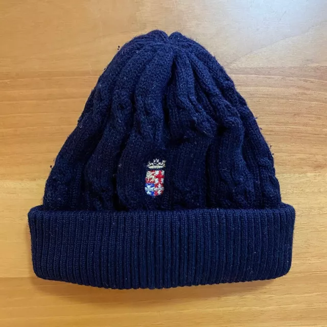 Cappello Berretto invernale Beanie Bambini Marina Militare Lana Made in Italy