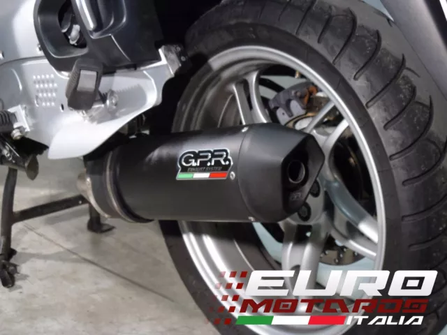 BMW R 1150 RT 2000-2006 GPR Furore Nero Terminale Scarico Omologato Exhaust