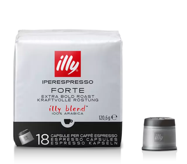 108 Cialde Capsule Caffe' Illy Iperespresso Forte Intenso Iper Espresso Arabica