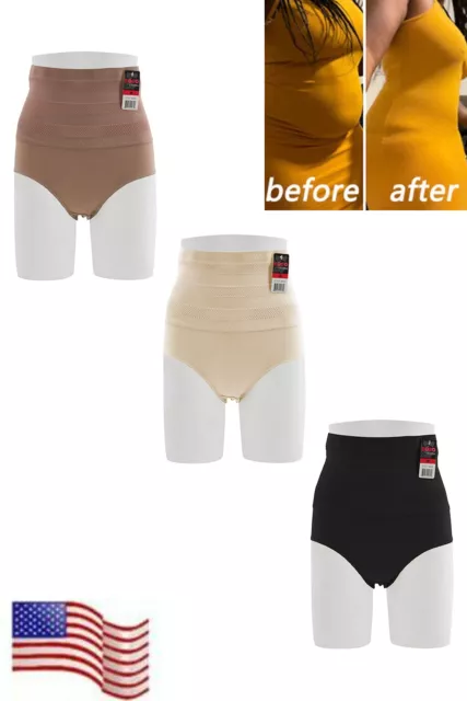 Women Tummy Control High Waist Shaper Shorts Girdle Shapewear Panties Plus  Size