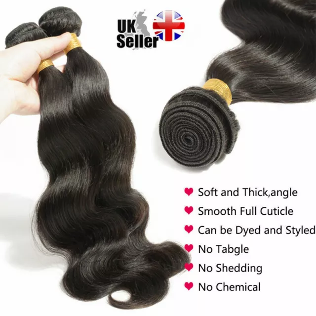 100% Remy Brazilian Peruvian Human Hair Weave Weft Extensions 100g - UK Stock