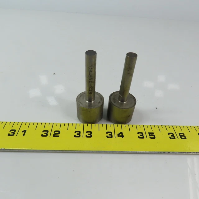 Carbon Steel Counter Bore Pilot 59/64" x 5/16" x 13/16" Depth Lot of 2