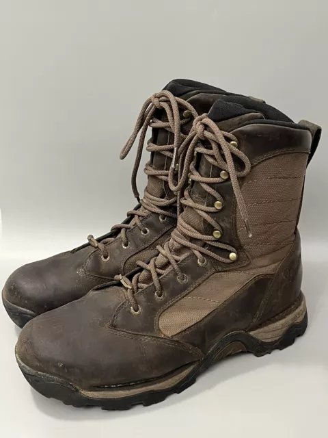 Men's Danner Pronghorn 41340 Brown Leather 8" Hi-Top Boots 13 D