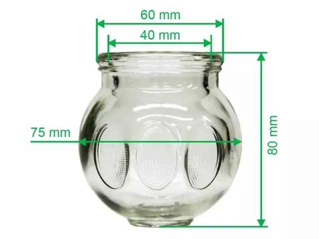 Venteuse en Verre XL Ventouses Pots-Ventouses de Verre Медицинские Банки